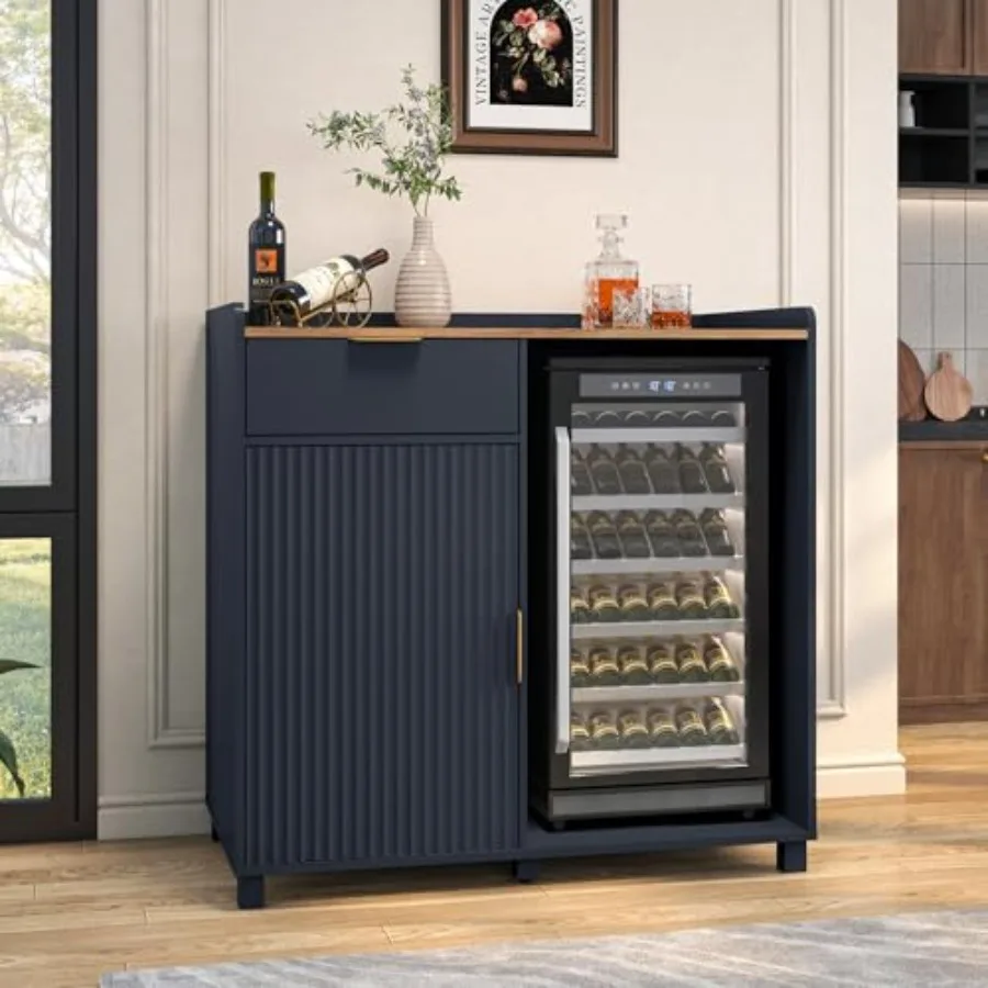 Home Bar And Fridge - Bar cabinet with fridge space and