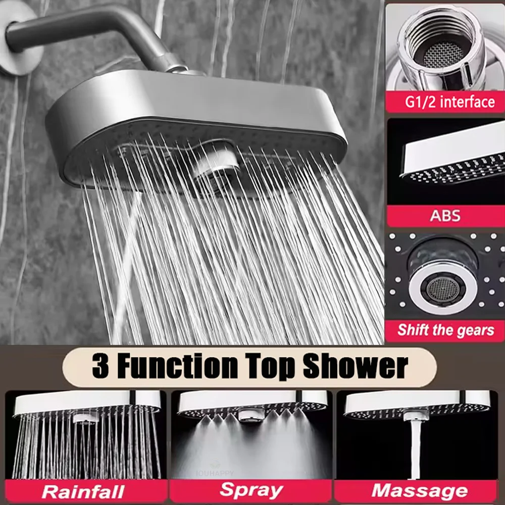 Overhead Shower Head, 3‑Functi - đánh giá và giá Home Bar Accessories