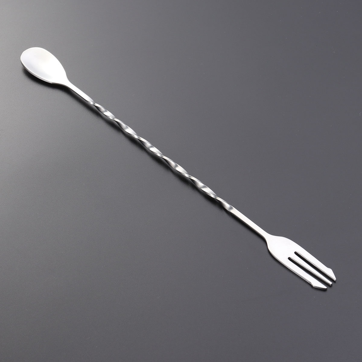 Twisted Spoon Mixing Fork 304  - đánh giá và giá Bar Spoon Twisted