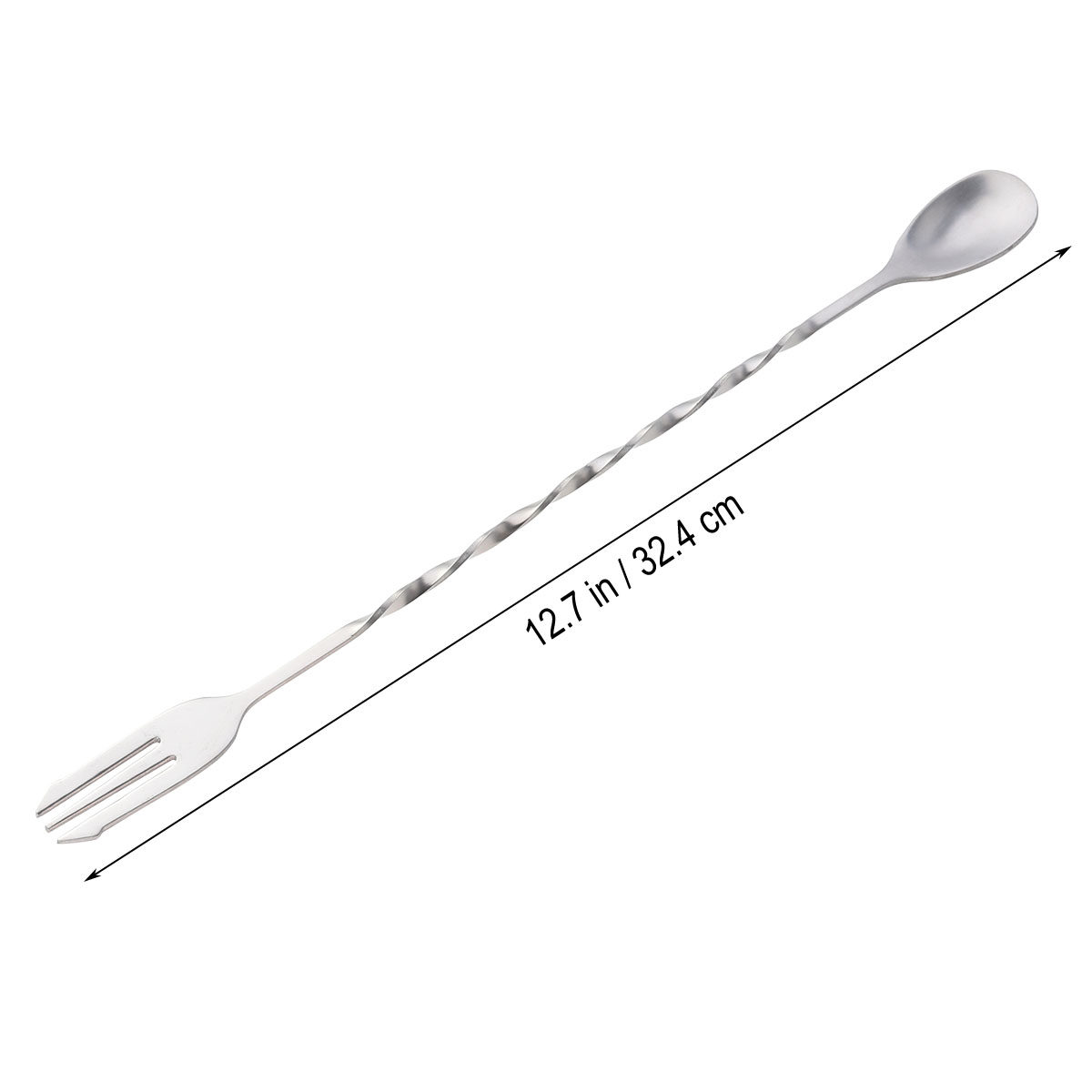 Twisted Spoon Mixing Fork 304  - đánh giá và giá Bar Spoon Twisted