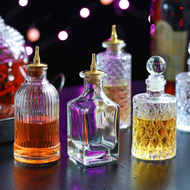 Vintage Glass Bitters Bottle W - đánh giá và giá Bitters Bottle Set