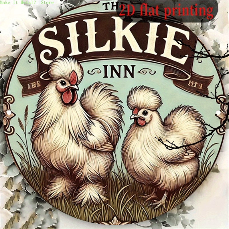 Vintage The Silkie Inn Round T - đánh giá và giá Home Bar Accessories