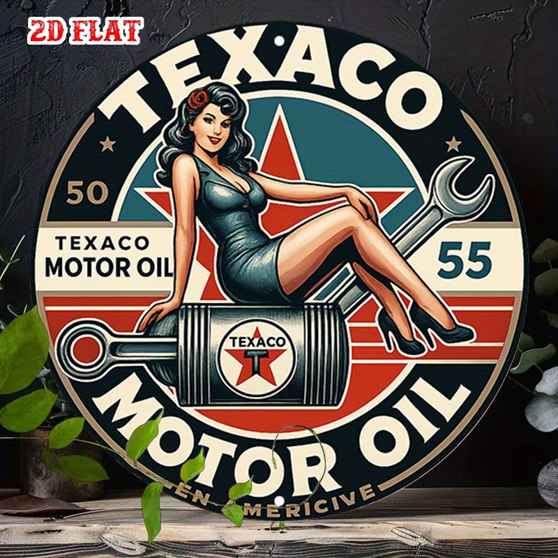 Round Metal Tin Sign Wall Deco - đánh giá và giá Home Bar Signs