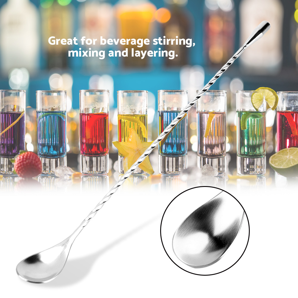 Bar Spoon Bar Mixing Spoon Sta - đánh giá và giá Bar Spoon Twisted