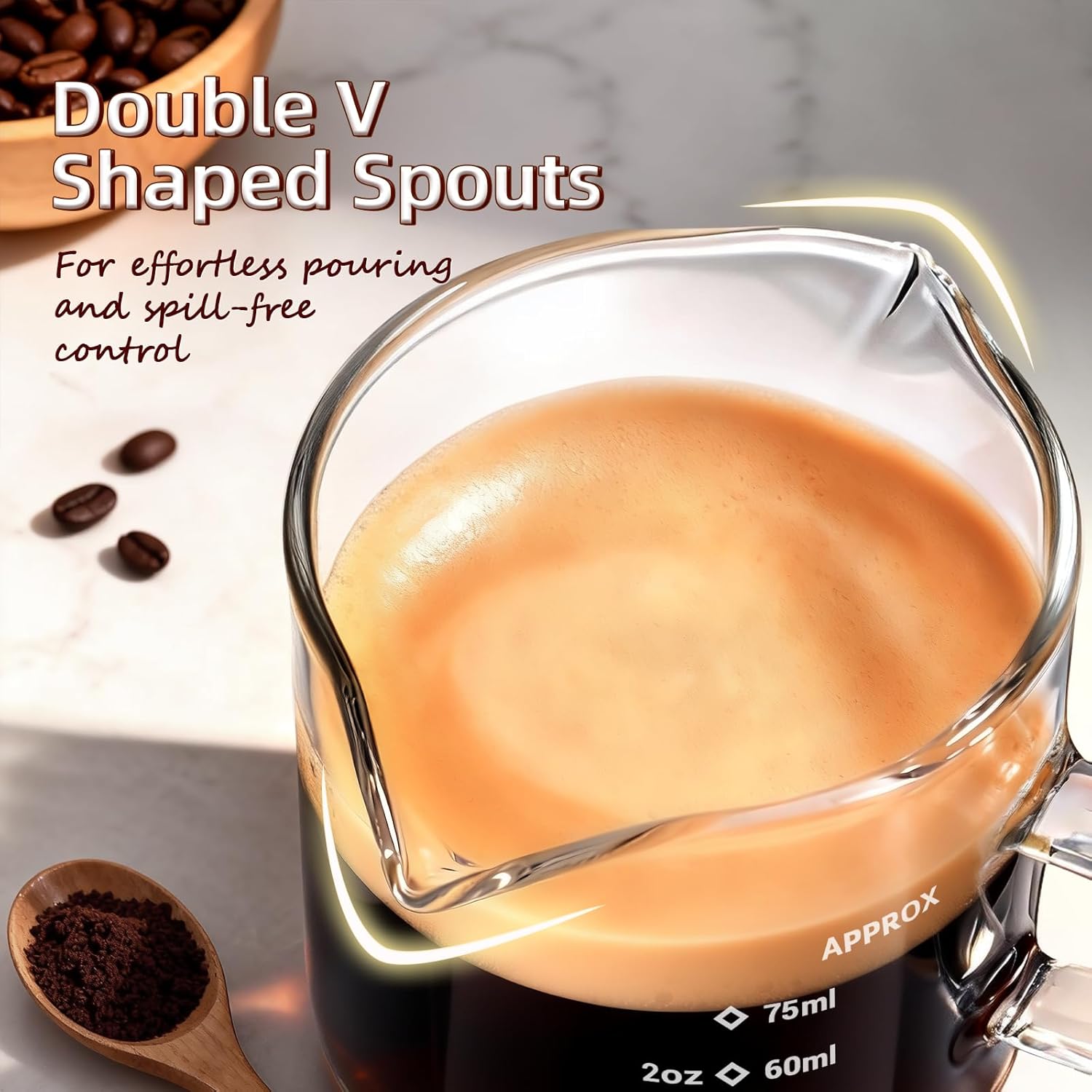 1/2pcs Espresso Cups 2.5oz Esp - đánh giá và giá Home Bar Set