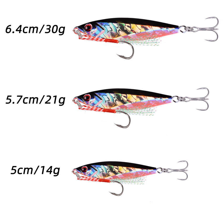 1 Chiếc Kim Loại Jig VIB Mồi D - đánh giá và giá Ice Pick Pick