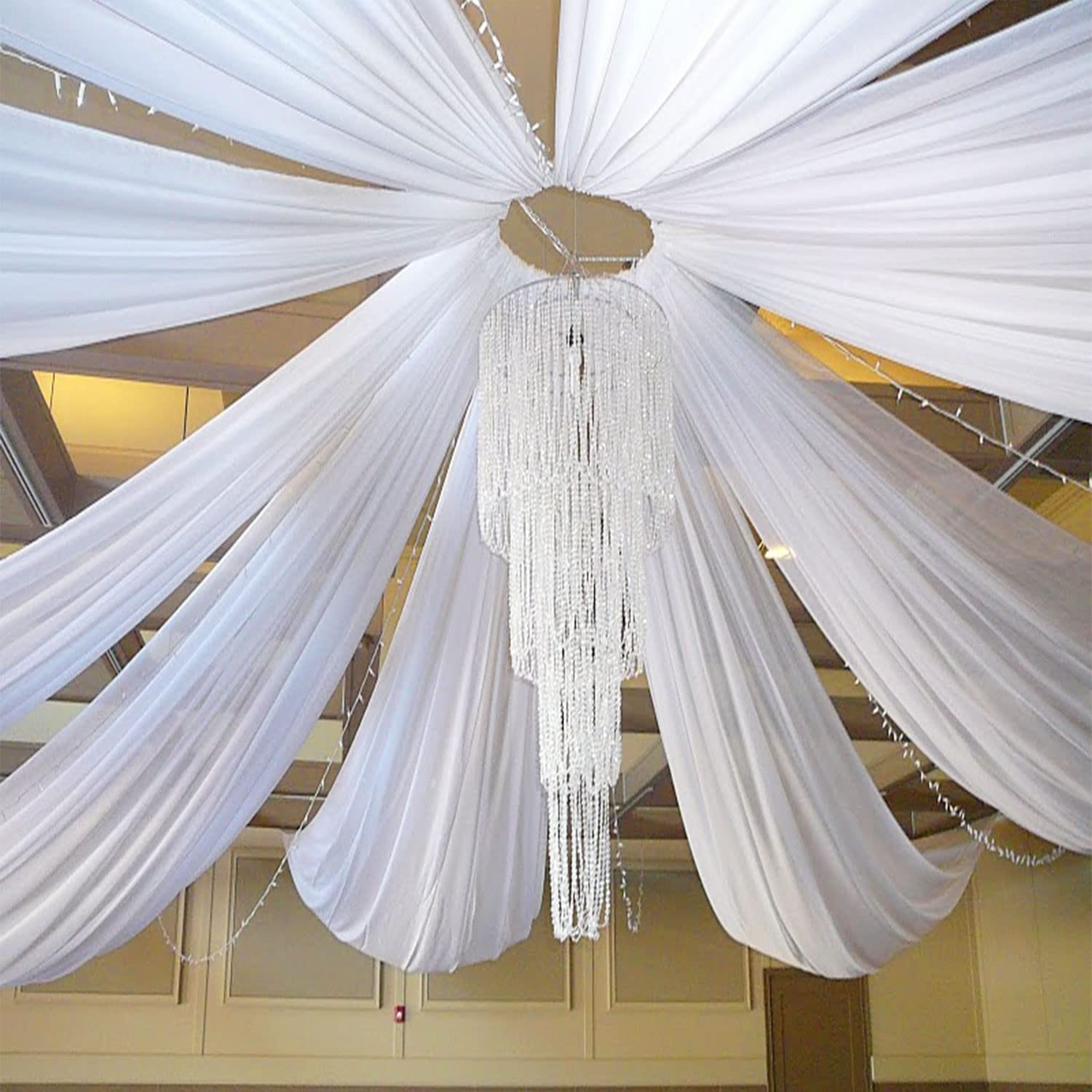 Wedding Arch Ceiling Drape Roo - đánh giá và giá Home Bargains