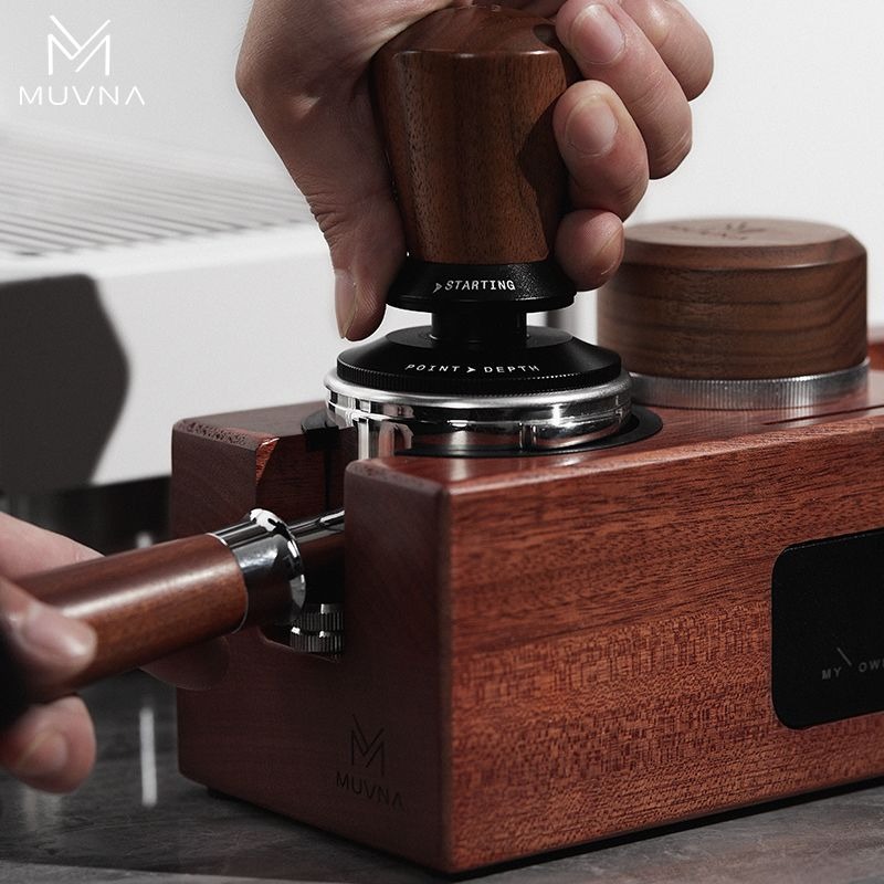 MUVNA Coffee Tamper Station Wo - đánh giá và giá Home Barista
