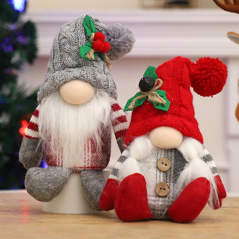 2Pcs Christmas Faceless Gnome  - đánh giá và giá Home Bargains
