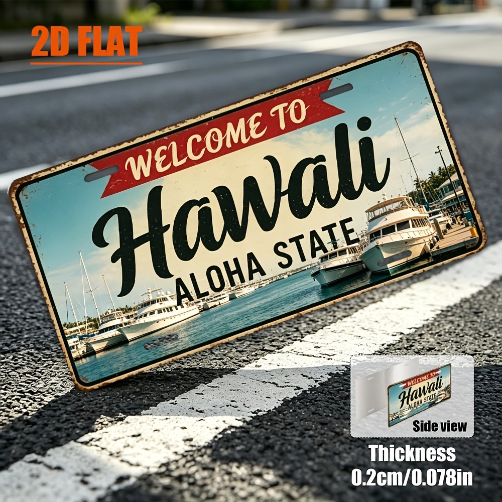 Customizable 1pc 2D Flat Hawai - đánh giá và giá Home Bar Signs
