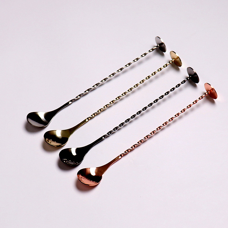 Stainless Steel Cocktail Bar S - đánh giá và giá Bar Spoon Twisted