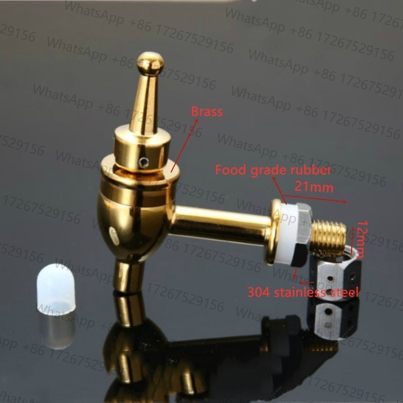 Copper Wine Barrel Spigot Beve - đánh giá và giá Home Bar And Fridge